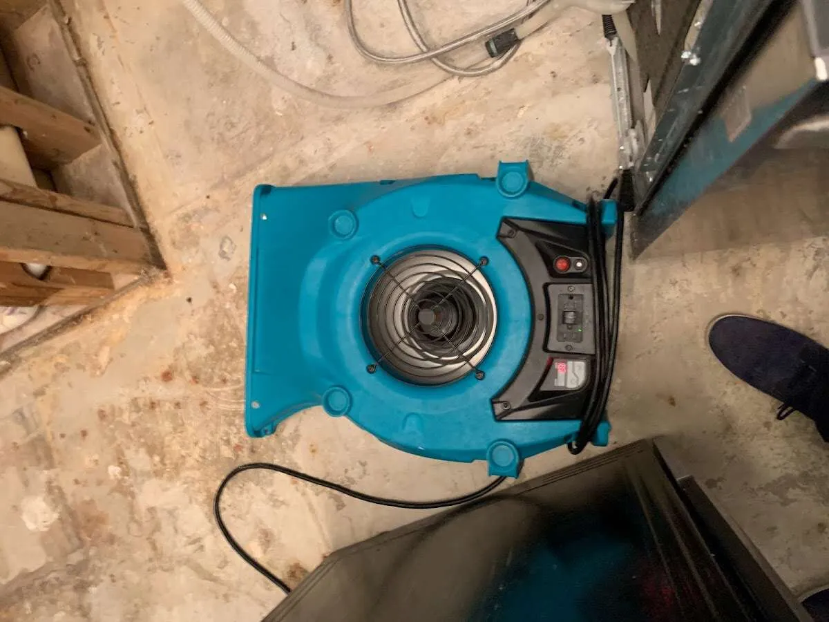 Air mover drying equipment for Mold Remediation & Removal in Los Gatos